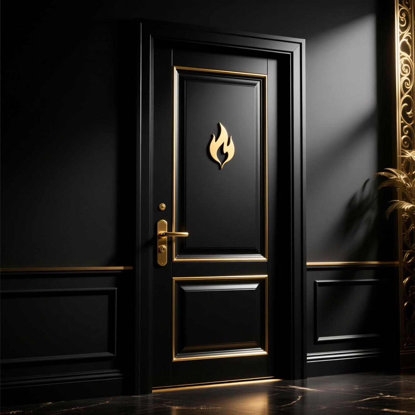 درب ضد حریق لوکس