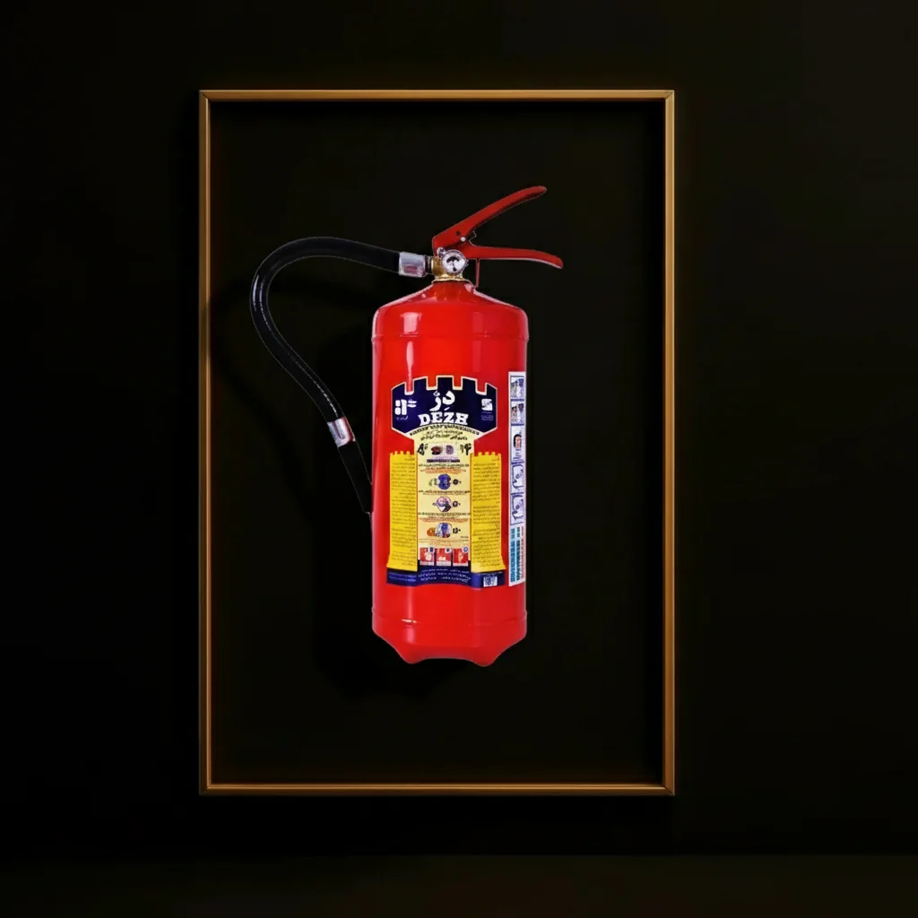 کپسول پودر و گاز 6 کیلویی دژ